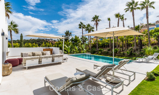 2 contemporary luxury villas for sale, located next to each other just 400m from the beach in Casares Costa, Costa del Sol 788051 