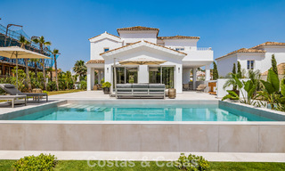 2 contemporary luxury villas for sale, located next to each other just 400m from the beach in Casares Costa, Costa del Sol 788066 