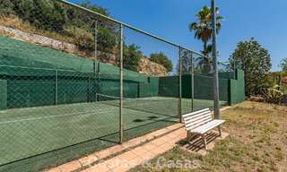 Stately luxury villa for sale in a classic Andalusian style in a gated, prestigious urbanization in Benahavis - Marbella 787980 