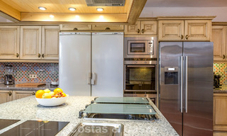 Stately luxury villa for sale in a classic Andalusian style in a gated, prestigious urbanization in Benahavis - Marbella 788014 