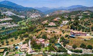 Stately luxury villa for sale in a classic Andalusian style in a gated, prestigious urbanization in Benahavis - Marbella 788016 