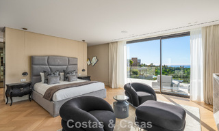 Ready to move in, high-end designer villa with sea views for sale on Marbella's Golden Mile 788142 