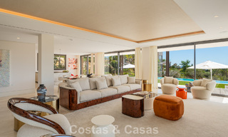 Ready to move in, high-end designer villa with sea views for sale on Marbella's Golden Mile 788149 