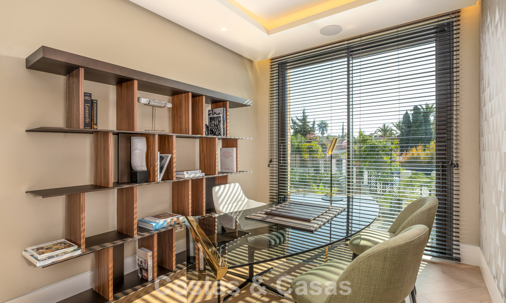 Modernist luxury villa with sea views for sale on Marbella's Golden Mile 788170