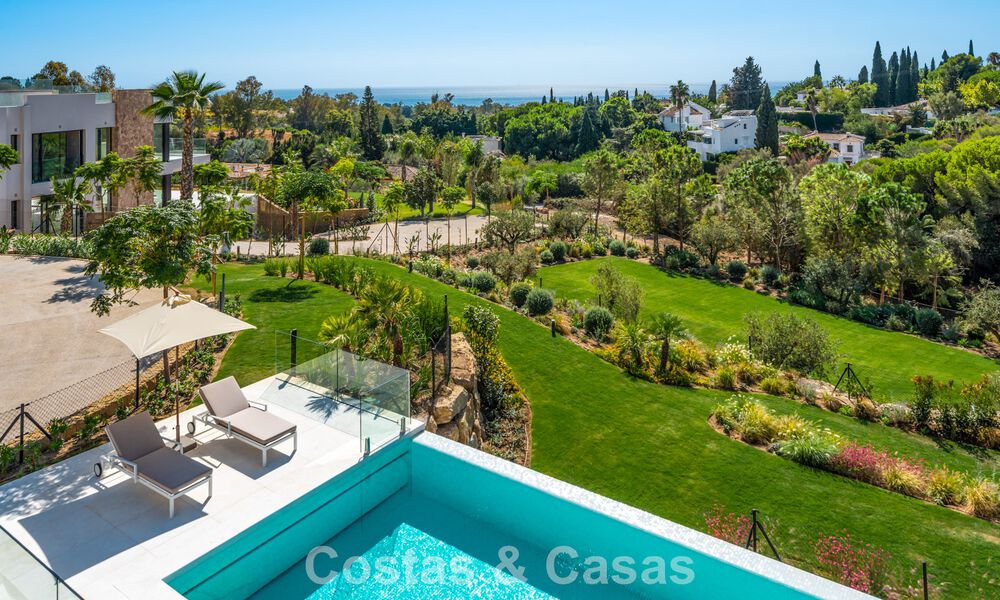 Modernist luxury villa with sea views for sale on Marbella's Golden Mile 788181