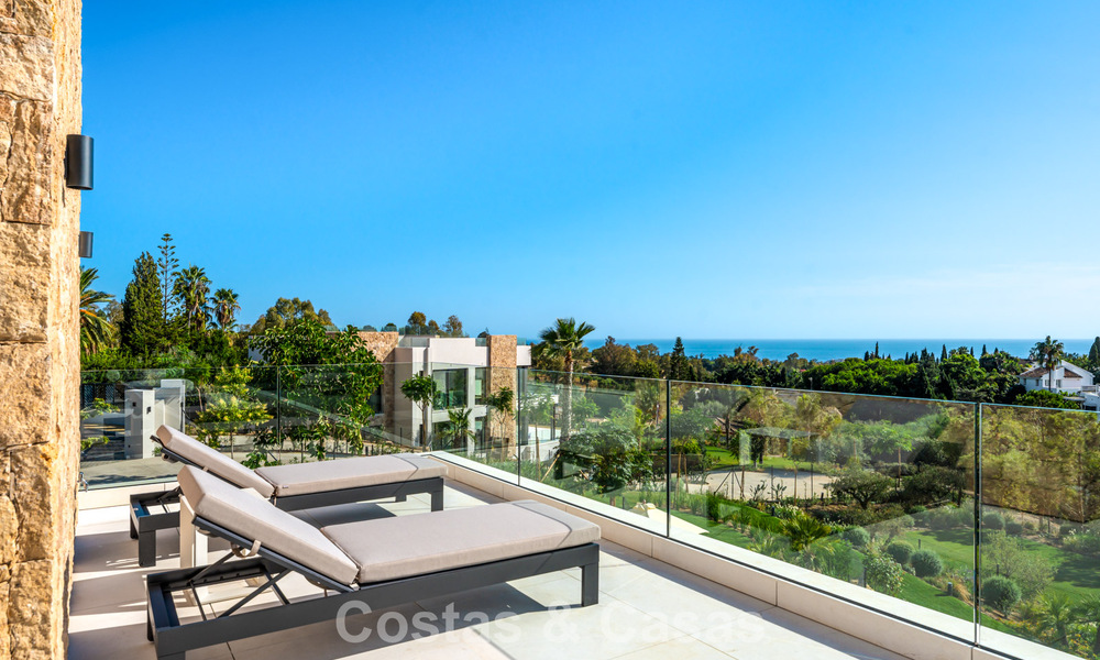Modernist luxury villa with sea views for sale on Marbella's Golden Mile 788192