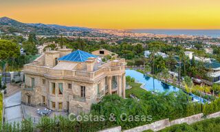 Remarkable neoclassical palace for sale in the prestigious gated community of Sierra Blanca, Marbella 788197 