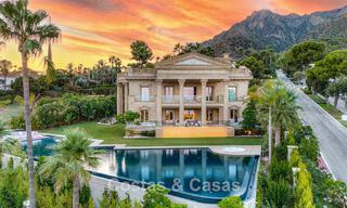 Remarkable neoclassical palace for sale in the prestigious gated community of Sierra Blanca, Marbella 788198 