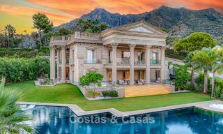 Remarkable neoclassical palace for sale in the prestigious gated community of Sierra Blanca, Marbella 788199 