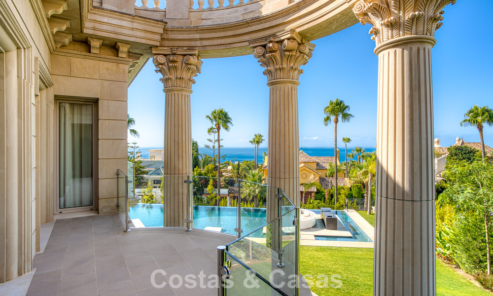 Remarkable neoclassical palace for sale in the prestigious gated community of Sierra Blanca, Marbella 788201