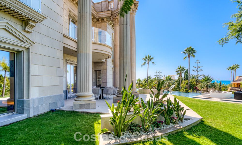 Remarkable neoclassical palace for sale in the prestigious gated community of Sierra Blanca, Marbella 788206