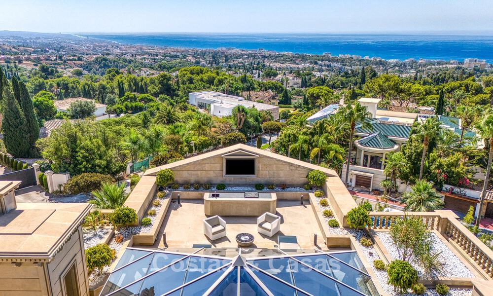 Remarkable neoclassical palace for sale in the prestigious gated community of Sierra Blanca, Marbella 788211