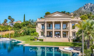 Remarkable neoclassical palace for sale in the prestigious gated community of Sierra Blanca, Marbella 788213 