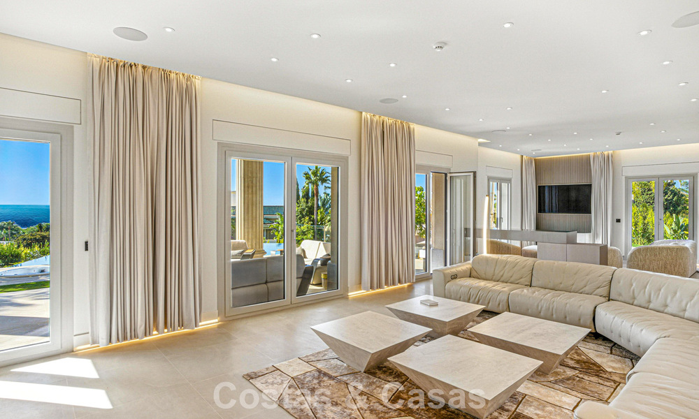 Remarkable neoclassical palace for sale in the prestigious gated community of Sierra Blanca, Marbella 788218