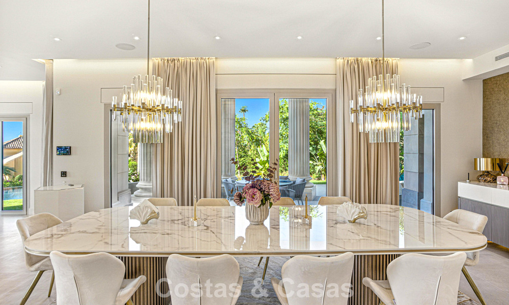 Remarkable neoclassical palace for sale in the prestigious gated community of Sierra Blanca, Marbella 788219