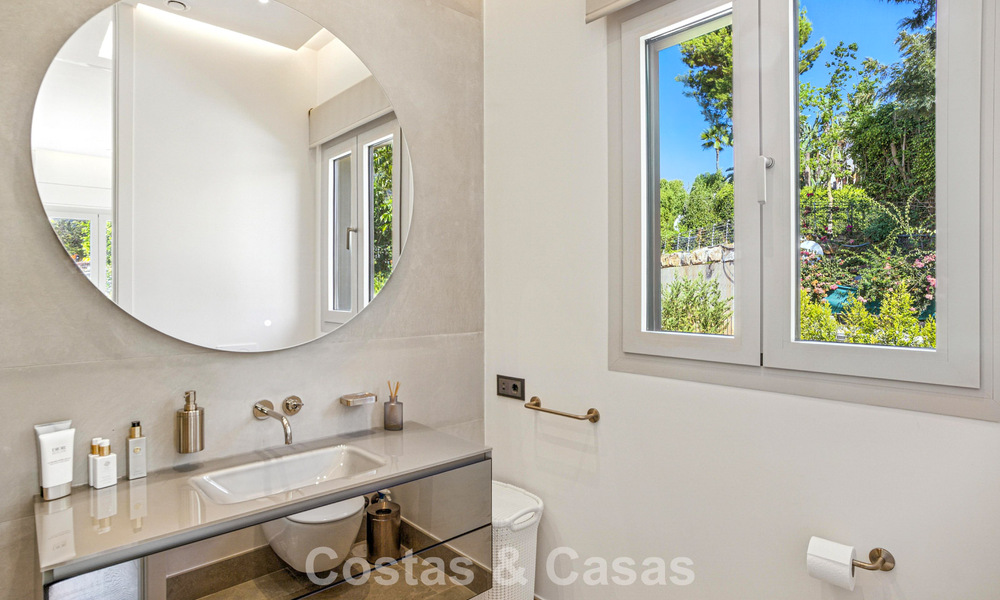 Remarkable neoclassical palace for sale in the prestigious gated community of Sierra Blanca, Marbella 788223