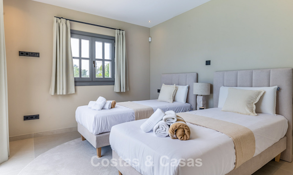 Stunning luxury villa with timeless Andalusian architecture for sale on the New Golden Mile between Marbella and Estepona 788341