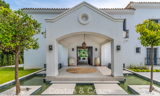 Stunning luxury villa with timeless Andalusian architecture for sale on the New Golden Mile between Marbella and Estepona 788358 
