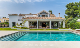 Stunning luxury villa with timeless Andalusian architecture for sale on the New Golden Mile between Marbella and Estepona 788362 