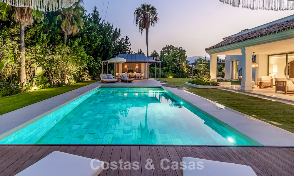 Stunning luxury villa with timeless Andalusian architecture for sale on the New Golden Mile between Marbella and Estepona 788373