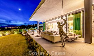 High-end luxury villa with panoramic sea views for sale in a prestigious resort, Benahavis - Marbella 788380 