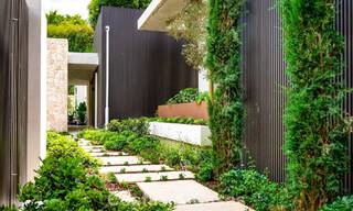 High-end luxury villa with panoramic sea views for sale in a prestigious resort, Benahavis - Marbella 788395 