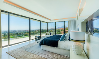 High-end luxury villa with panoramic sea views for sale in a prestigious resort, Benahavis - Marbella 788397 