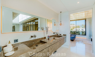 High-end luxury villa with panoramic sea views for sale in a prestigious resort, Benahavis - Marbella 788398 