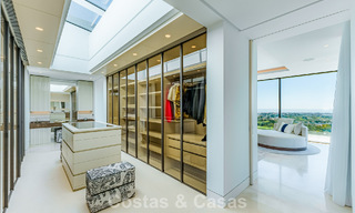 High-end luxury villa with panoramic sea views for sale in a prestigious resort, Benahavis - Marbella 788399 