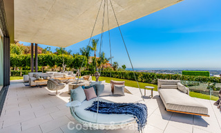 High-end luxury villa with panoramic sea views for sale in a prestigious resort, Benahavis - Marbella 788409 