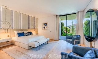 High-end luxury villa with panoramic sea views for sale in a prestigious resort, Benahavis - Marbella 788421 