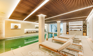 High-end luxury villa with panoramic sea views for sale in a prestigious resort, Benahavis - Marbella 788425 