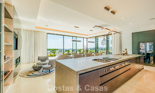 High-end luxury villa with panoramic sea views for sale in a prestigious resort, Benahavis - Marbella 788432 