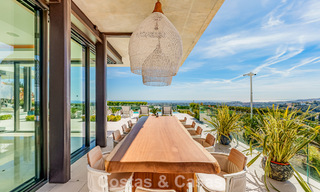 High-end luxury villa with panoramic sea views for sale in a prestigious resort, Benahavis - Marbella 788433 
