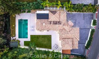 Stylishly renovated luxury villa for sale in a privileged golf community in Nueva Andalucia, Marbella 788439 