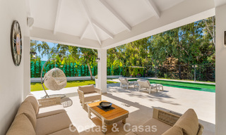 Stylishly renovated luxury villa for sale in a privileged golf community in Nueva Andalucia, Marbella 788448 