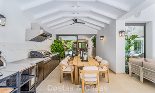 Stylishly renovated luxury villa for sale in a privileged golf community in Nueva Andalucia, Marbella 788455 