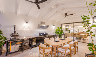 Stylishly renovated luxury villa for sale in a privileged golf community in Nueva Andalucia, Marbella 788475 