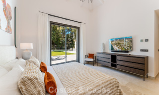 Stylishly renovated luxury villa for sale in a privileged golf community in Nueva Andalucia, Marbella 788477 