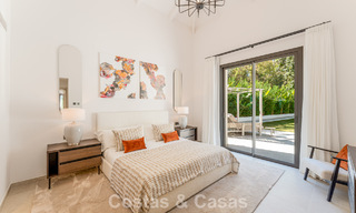 Stylishly renovated luxury villa for sale in a privileged golf community in Nueva Andalucia, Marbella 788483 