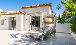 Stylishly renovated luxury villa for sale in a privileged golf community in Nueva Andalucia, Marbella 788486 