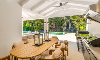Stylishly renovated luxury villa for sale in a privileged golf community in Nueva Andalucia, Marbella 788487 