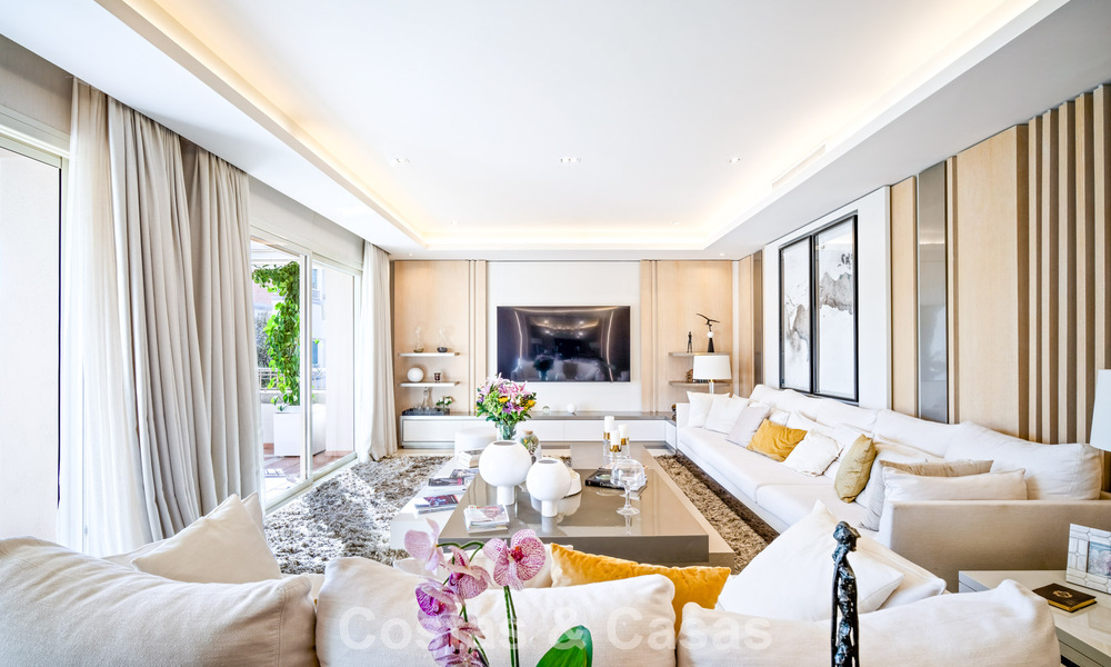 Move-in ready, luxury, double, duplex apartment for sale on Marbella's Golden Mile 788506