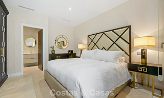 Exclusive villa with sea views for sale in a secure urbanization in La Quinta, Marbella - Benahavis 788540 