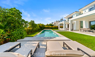 Exclusive villa with sea views for sale in a secure urbanization in La Quinta, Marbella - Benahavis 788568 