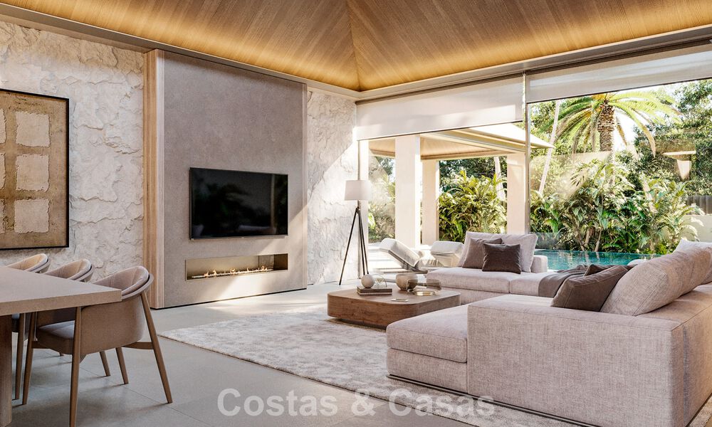 Sophisticated, single-storey, newly built villa for sale in a popular golf area of Nueva Andalucia, Marbella 788683