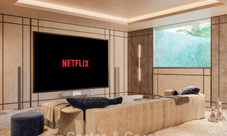 Sophisticated, single-storey, newly built villa for sale in a popular golf area of Nueva Andalucia, Marbella 788685 