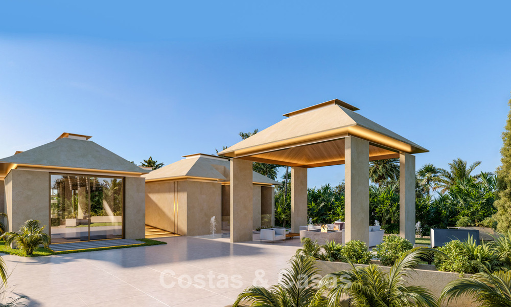 Sophisticated, single-storey, newly built villa for sale in a popular golf area of Nueva Andalucia, Marbella 788687