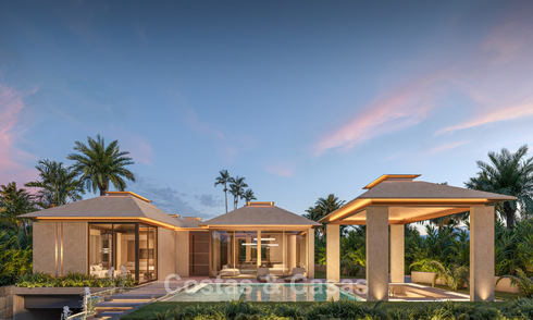Sophisticated, single-storey, newly built villa for sale in a popular golf area of Nueva Andalucia, Marbella 788689