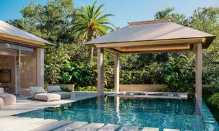 Sophisticated, single-storey, newly built villa for sale in a popular golf area of Nueva Andalucia, Marbella 788692 